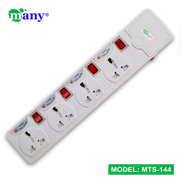 Many 3 pin Multi Plug Model MTS-144