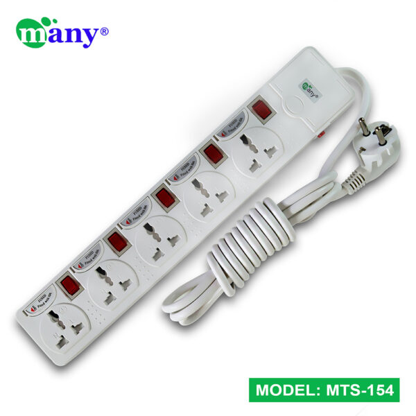 Many 3 Socket Multi Plug Model MTS-154
