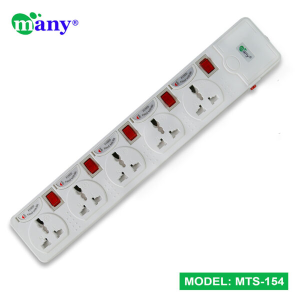 Many Multi Plug Model MTS-154 with 5M Line