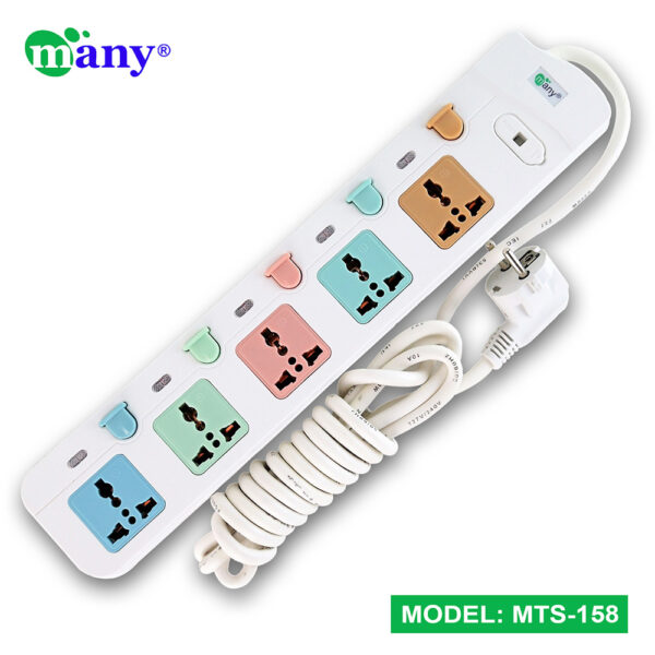 Many 3Pin Socket Multi Plug Model MTS-158