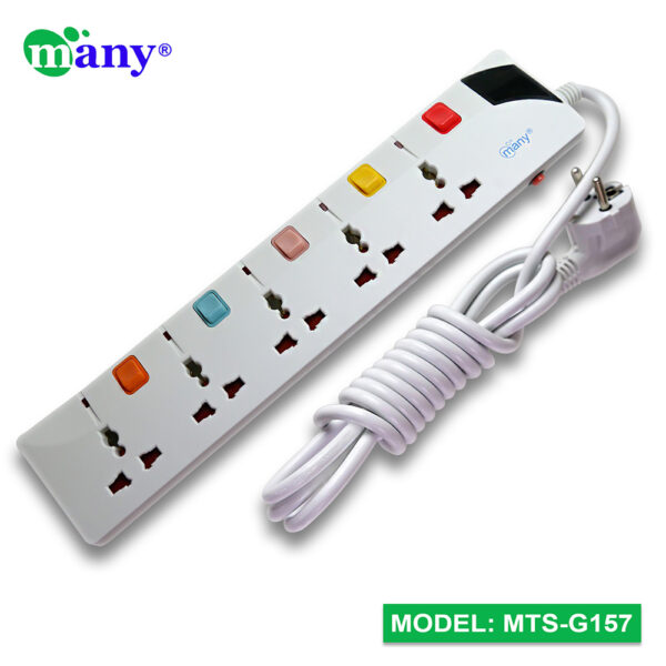 Many 3Pin Socket Multi Plug Model MTS-G157